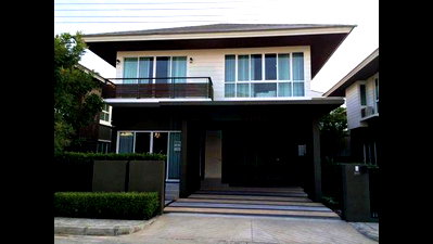 เช่าบ้านเดี่ยว ถนนสุขุมวิท : 📌 ให้เช่าบ้านเดี่ยว 2 ชั้น นารา โบทานิค ศรีนครินทร์ 3 ห้องนอน 3 ห้องน้ำ