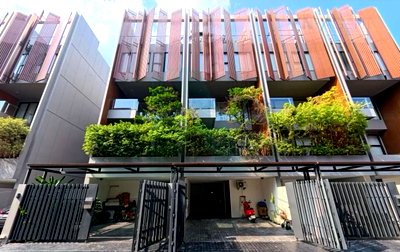 Townhouses for sale Bangna Commercial College : 📌 For Sell Town house THE PARK LANE SUKHUMVIT-BEARING 4-story 4 bedroom 4 bathroom