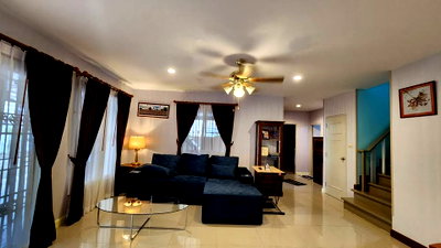 เช่าบ้านเดี่ยว เทศบาลตำบลดอนแก้ว : 🏡 ให้เช่าด่วน! บ้านเดี่ยว 2 ชั้น แต่งครบ หิ้วกระเป๋าเข้าอยู่ได้เลย โครงการกาญจน์กนกวิลล์ 15 📞 063-6649056
