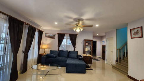 🏡 ให้เช่าด่วน! บ้านเดี่ยว 2 ชั้น แต่งครบ หิ้วกระเป๋าเข้าอยู่ได้เลย โครงการกาญจน์กนกวิลล์ 15 📞 063-6649056