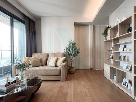 For Rent Condo THE LUMPINI 24 Building 1, Floor 21,2 bed room, Room size 55.00 sqm