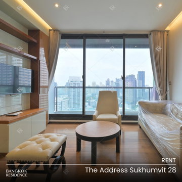 เช่าคอนโด 🌃 The address sukhumvit 28 ห้องดี ชั้นสูง วิวดี ใกล้ BTS สถานีพร้อมพงษ์