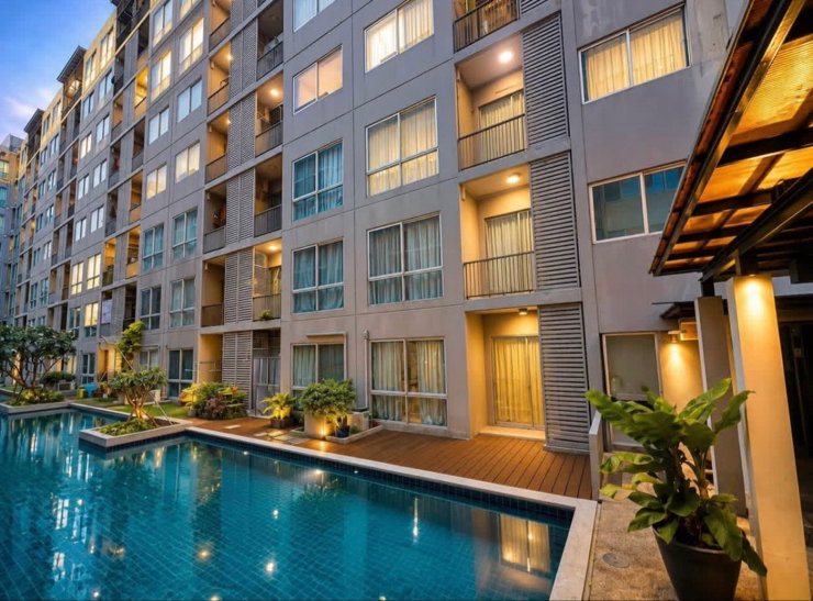 รูป 🏡 ขาย A Space Play รัชดา–สุทธิสาร | Pool Access • รีโนเวทใหม่ • ใกล้ MRT สุทธิสาร - รูปที่ 12/12
