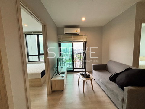 2 Beds High Fl. 20+ Unblock View Fully furnished Good Location 20 Steps From MRT Si La Salle Station @ Nue Noble Srinakarin Lasalle