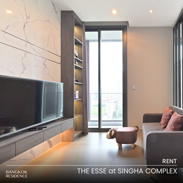 เช่าคอนโด 🌃 The Esse at Singha Complex 1นอน 35ตร.ม. 30K 💎 แรร์! ห้องสวย ราคาดี ใกล้ MRT เพชรบุรี
