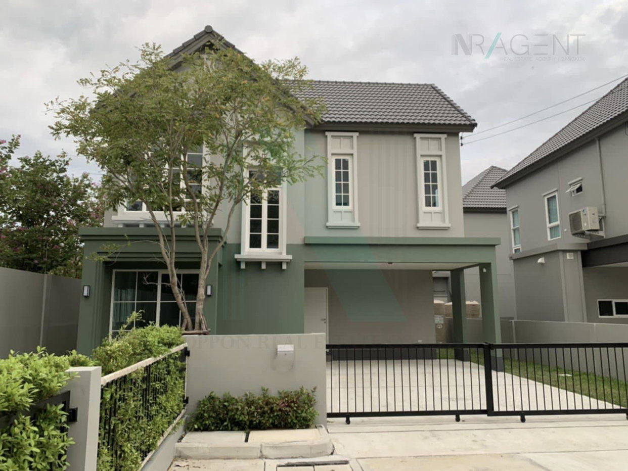 รูป 📌 ขายบ้านเดี่ยว โครงการ สราญสิริ ศรีนครินทร์ - แพรกษา 2 ชั้น 4 ห้องนอน 3 ห้องน้ำ - รูปที่ 1/8