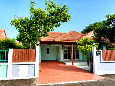 บ้านเดี่ยว รพ.กรุงไทย เวสเทิร์น : บ้านเดี่ยว บางใหญ่ พร้อมสวน 80 ตรว.