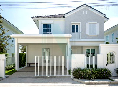 เช่าบ้านเดี่ยว มาร์เก็ต วิลเลจ สุวรรณภูมิ : 📌 ให้เช่าบ้านเดี่ยว 2 ชั้น ชัยพฤกษ์ บางนา กม.15 3 ห้องนอน 3 ห้องน้ำ