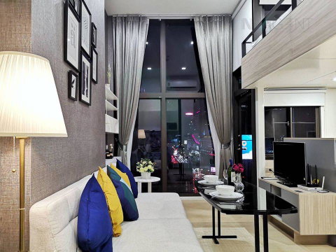 ให้เช่าคอนโด ชีวาทัย เรสซิเดนซ์ อโศก อาคาร 1 ชั้น 10 Duplex ขนาด 40.00 ตรม ใกล้ ตลาดอยู่เจริญ