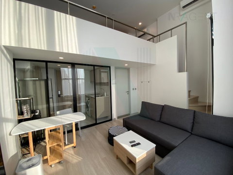 🎊 ให้เช่าคอนโด ไนท์บริดจ์ ไพร์ม สาทร อาคาร 1 ชั้น 36 Duplex ขนาด 37 ตรม ใกล้ Empire Tower