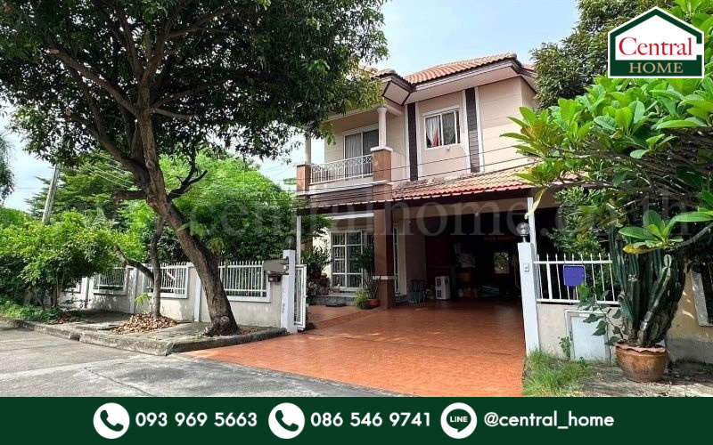 รูป บ้านเดี่ยว ซื่อตรง บางใหญ่ บางบัวทอง เฟส 1 หลังใหญ่ ถนนเมน - รูปที่ 1/22