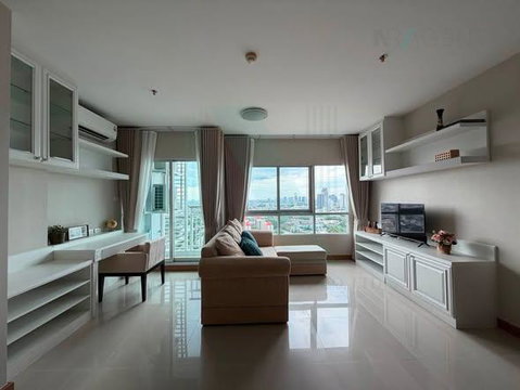 🚩 For Rent Condo IVY RIVER Building 1, Floor 23,1 bed room, Room size 43 sqm