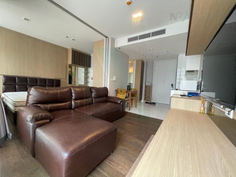 🔺 For rent condo NARA 9 Building 1, Floor 21,1 bed room, Room size 38.00 sqm