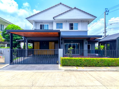 ขายบ้านเดี่ยว : ขายบ้านเดี่ยว หลังมุม ทำเล รามอินทรา คู้บอน ใกล้แฟชั่นไอส์แลนด์ ชัยพฤกษ์ รามอินทรา - คู้บอน 7.99 ล้านบาท