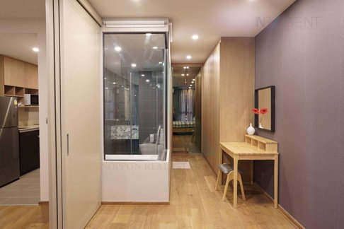📌 For Rent Condo Q CHIDLOM - PHETCHABURI Building 1, Floor 18,1 bed room, Room size 45.00 sqm