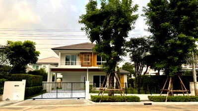 บ้านเดี่ยว สายไหม 56 : ขายบ้านเดี่ยว หมู่บ้าน มัณฑนา เลค วัชรพล