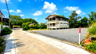 ที่ดิน รร.สายอักษร : ขายที่ดิน รามอินทรา77 ท้ายซอย ลัดไปออกถนนคู้บอน ทำเลดี ถมดินแล้ว