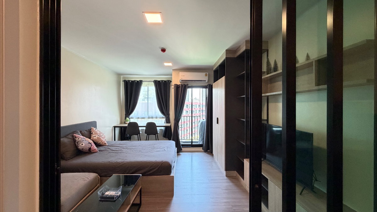 รูป พร้อมอยู่!! ดีคอนโด ไฮด์อเวย์ - รังสิต DCONDO Hideaway ชั้น 8 27.5 ตรม. มีเครื่องซักผ้า ใกล้ ม.ธรรมศาสตร์ - รูปที่ 12/20
