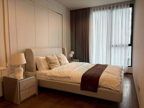 For Rent Condo IDEO Q SUKHUMVIT 36 Building A, Floor 21,1 bed room, Room size 46 sqm