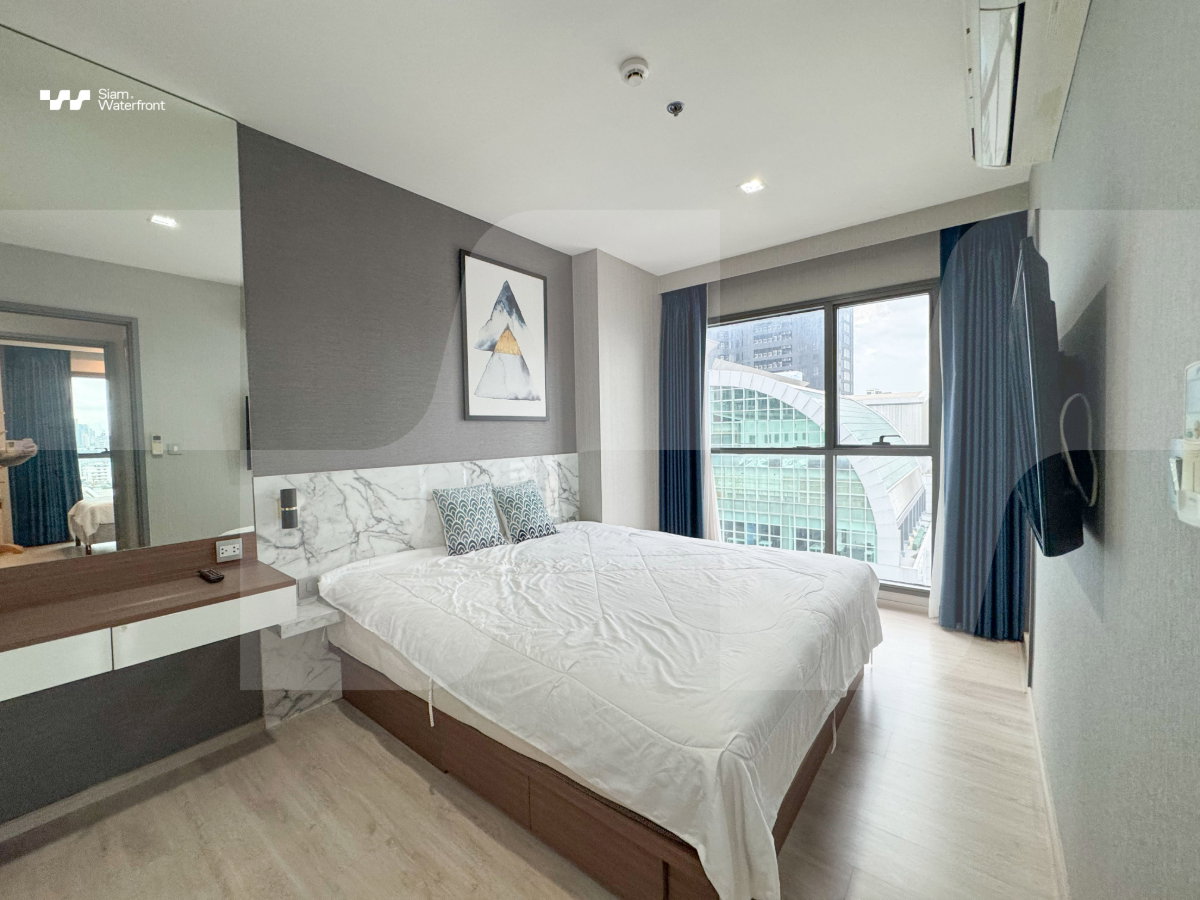 รูป 🔥ให้เช่า🔥Rhythm Rangnam 2ห้องนอน/2ห้องน้ำ 56sqm ชั้น15 วิวเมือง ตกแต่งครบ Fully Furnished พร้อมอยู่ - รูปที่ 6/36
