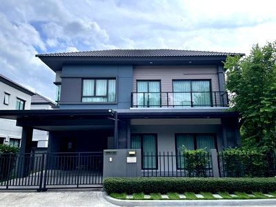 บ้านเดี่ยว ม.เทคโนโลยีราชมงคลพระนคร พระนครเหนือ : 💥ขาย บ้านเดี่ยว 2 ชั้น  VENUE ID Rama 5 เวนิว ไอดี พระราม 5 บ้านสวยหลังริม แต่งครบพร้อมอยู่ ทำเลถนนนครอินทร์✅ ความเป็นส่วนตัวสูง