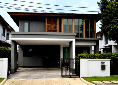 บ้านเดี่ยว ถนนสุขุมวิท : ขายด่วน🔥 บุราสิริ พัฒนาการ ขนาด 63.90 ตรว 4 นอน 5 น้ำ เพียง 13.9 ล้าน