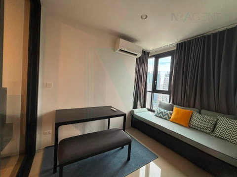 ðš For Rent Condo XT HUAIKWANG Building 1, Floor 21,Studio, Room size 29 sqm