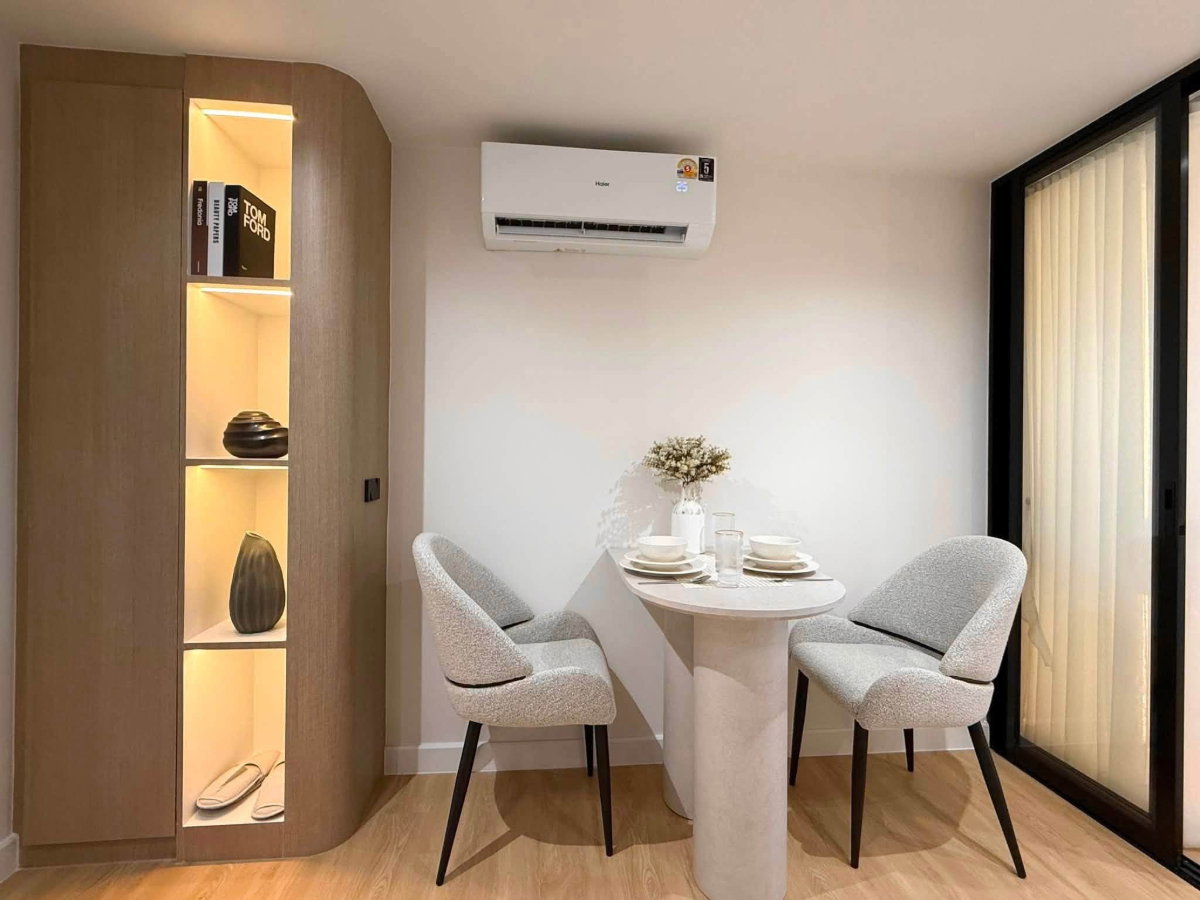รูป POS ศรีธนาคอนโด 2 ห้องรีโนเวทใหม่ Modern Cozy แต่งครบ พร้อมอยู่ วิวเมือง บรรยากาศร่มรื่น - รูปที่ 8/10