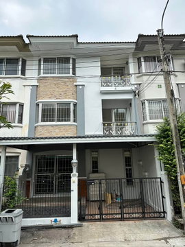 R3125 ให้เช่าทาวน์โฮม 3 ชั้น ศุภาลัย วิลล์ เอกมัย รามอินทรานวลจันทร์ 64 เฟอร์ฯ ครบ (ว่างค่ะ)