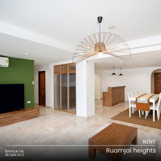 รูปภาพ Rental Condo 💎 Ruamjai Heights, 3BR 150 sq.m. 88K ✨ Beautiful Newly Renovated Unit, Next to NIST, Near MRT Phetchaburi