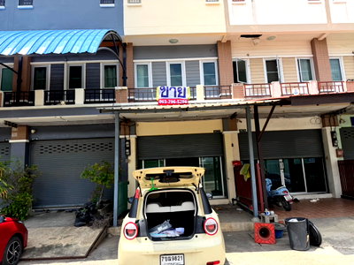 อาคารพาณิชย์ วิทยาลัยเทคนิคราชสิทธาราม : ขายอาคารพาณิชย์ 2 ชั้น ม.สินทวีพุทธสาคร ติดถนน สวย ถูก เหมาะสำหรับค้าขาย สนใจแอตหลน์ครับ@841qqlnr