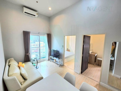 ให้เช่าคอนโด เมโทร สกาย วุฒากาศ อาคาร 1 ชั้น 8 1 BED PLUS ขนาด 39.00 ตรม ใกล้ ตลาดพลู