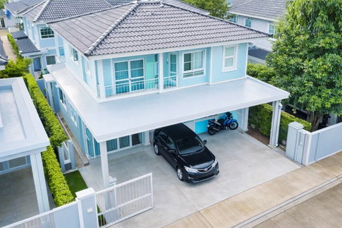 บ้านเดี่ยวรพ.บางเสาธง 2.2 กม. ใกล้เอแบค บางนา 800 ม. 50ตร.ว.บ้านเดี่ยว 2 ชั้น 3นอน 2น้ำ 160ตร.ม. เฟอร์ฯ และเครื่องใช้ไฟฟ้าครบ Villaggio