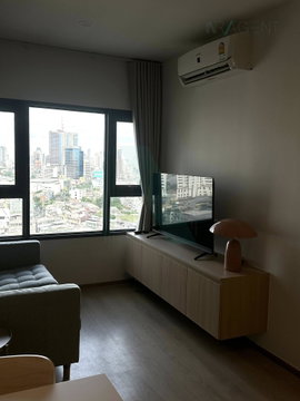 📌 For Rent Condo LIFE RAMA 4 - ASOKE Building 1, Floor 18,1 bed room, Room size 33 sqm