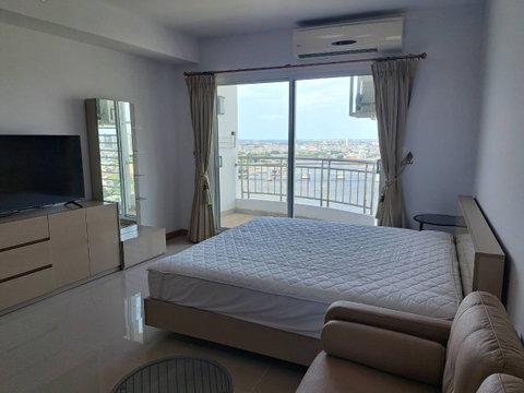 For Rent | Supalai River Resort Charoen Nakhon | 30th Floor River View | Quiet & Private
