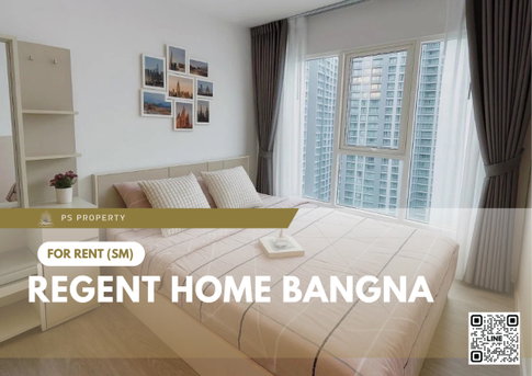 ให้เช่า ✨ Regent home bangna ✨ เฟอร์นิเจอร์ และ เครื่องใช้ไฟฟ้าครบ ใกล้ BTS บางนา