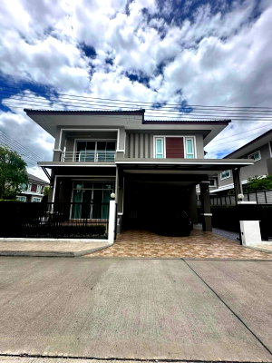 บ้านเดี่ยวให้เช่า : 🏡 ให้เช่าด่วน! บ้านหรู เดอะพรีโก้ สันกำแพง 4 นอน 4 น้ำ พร้อมเฟอร์นิเจอร์ครบ 📞 063-664-9056