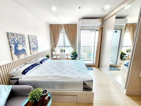 📌 For Rent Condo SUPALAI VERANDA SUKHUMVIT 117 Building 1, Floor 10,Studio, Room size 29.00 sqm
