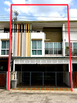 ขายทาวน์โฮม : ขายทาวน์เฮาส์ 2 ชั้น 20 ตร.ว. หมู่บ้านซิตี้เซนส์ วัชรพล | * หลังบ้านไม่ติดใคร ใกล้เพลินนารีมอลล์