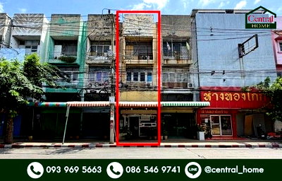 อาคารพาณิชย์ เขตดอนเมือง : อาคารพาณิชย์ ติดสรงประภา (ปากซอยสรงประภา 6) ห่างจากแนวรถไฟฟ้าสายสีแดง เพียง 800 เมตร