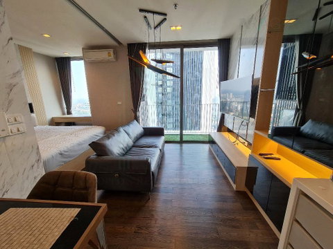 For Rent Condo NARA 9 Building 1, Floor 35,1 bed room, Room size 39.00 sqm