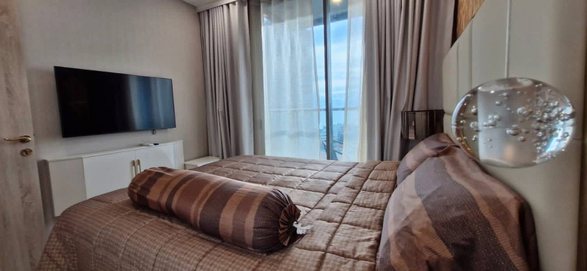 รูป ให้เช่าคอนโด จอมเทียน Copacabana ติดหาด 1 ห้องนอน ชั้น 12A วิวเมือง (CPT076) - รูปที่ 2/4