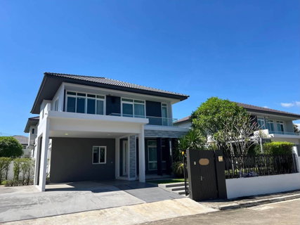รูปภาพ บ้านเดี่ยวให้เช่า ในโครงการมัณฑนา ซีรีน เลค เชียงใหม่ เฟอร์นิเจอร์ครบทุกห้อง พร้อมเข้าอยู่ ใกล้สนามบินเชียงใหม่ (R1401) T.0946511456