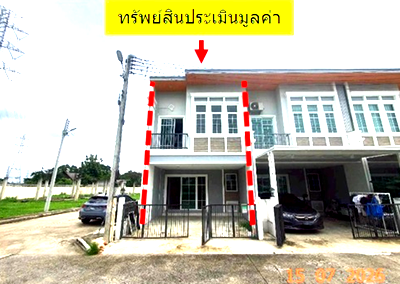 Townhouses for sale Chiang Mai : TOWN HOUSE 23.2 Sq.w. San Kamphaeng Chiang Mai for 2.6M