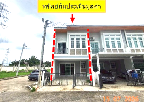 ทาวน์เฮ้าส์ 23.2 ตร.วา พิมพ์พิชฎา สันกำแพง เชียงใหม่ 2.6M