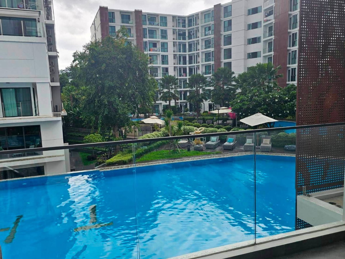 รูป ให้เช่า เดอะวันเชียงใหม่ คอนโด,2นอน 2น้ำ วิวสระ ชั้น2, เดินไปเซ็นทรัลเฟสได้  - รูปที่ 8/8