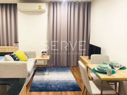 รูปภาพ 1 Bed Super High Fl. 30+ City View Fully furnished Good Lacation Close To MRT Thailand Cultural Centre Station 80 m.  @  Noble Revolve Ratchada 2 