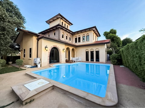 Tuscan Style Pool Villa for Rent Na Jomtien Pattaya