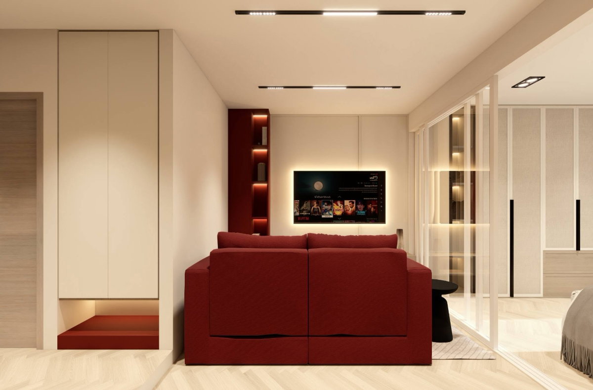 รูป 🏢✨ ขายคอนโดห้อง Penthouse ทำเลย่านเศรษฐกิจ เหมาะสำหรับอยู่อาศัยหรือลงทุน ✨🏢 C1MG100304 - รูปที่ 2/14