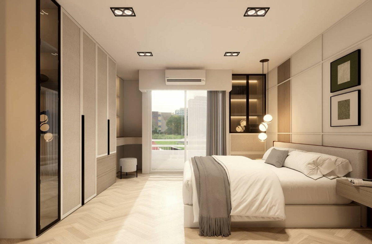 รูป 🏢✨ ขายคอนโดห้อง Penthouse ทำเลย่านเศรษฐกิจ เหมาะสำหรับอยู่อาศัยหรือลงทุน ✨🏢 C1MG100304 - รูปที่ 6/14